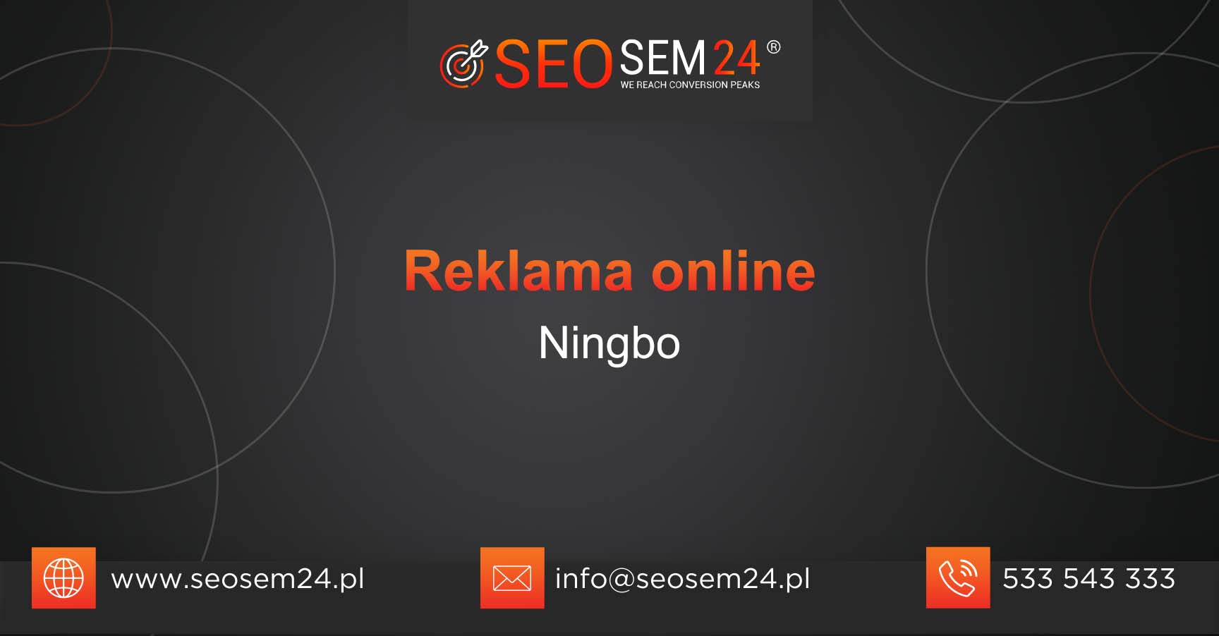 Reklama online Ningbo