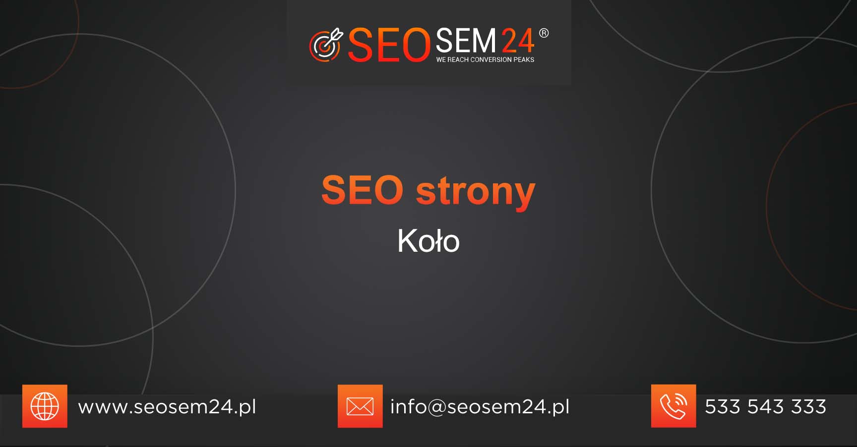 SEO strony Koło