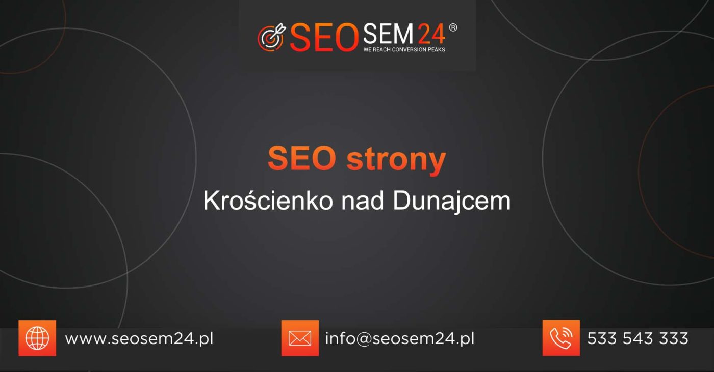 SEO strony Krościenko nad Dunajcem