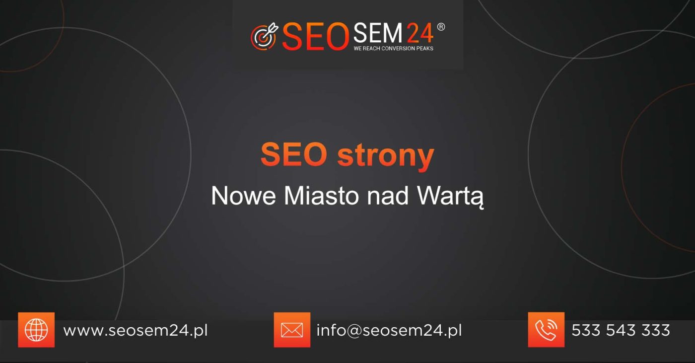 SEO strony Nowe Miasto nad Wartą