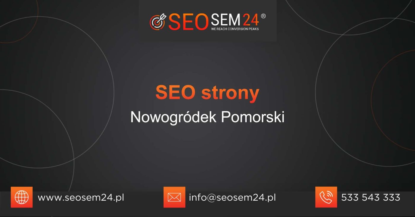 SEO strony Nowogródek Pomorski