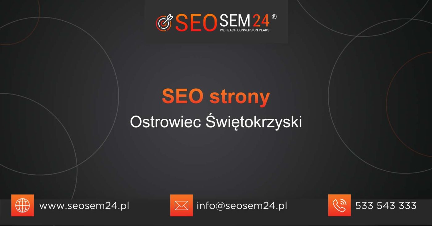 SEO strony Ostrowiec Świętokrzyski