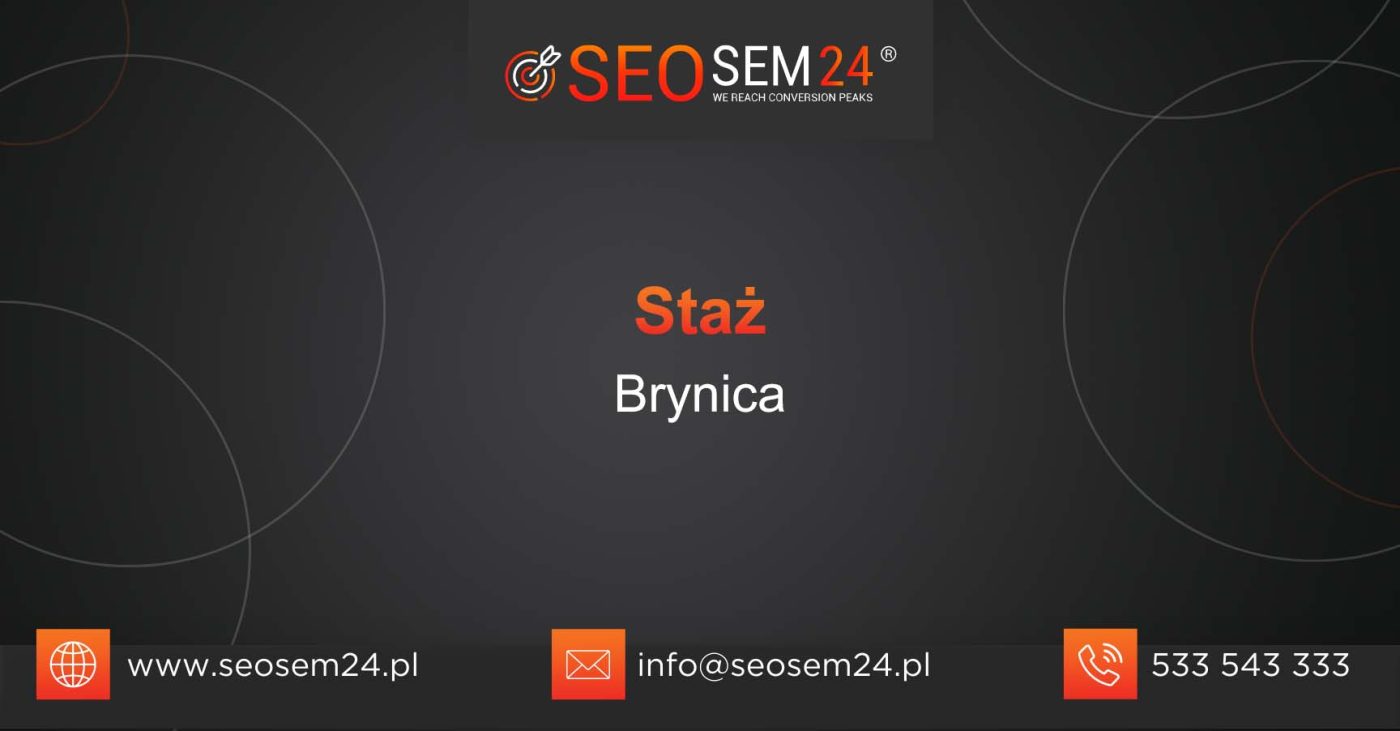 Staż Brynica