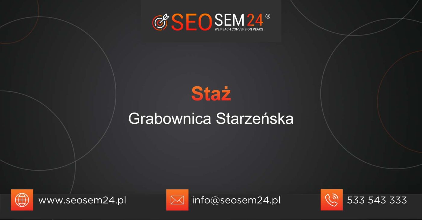 Staż Grabownica Starzeńska