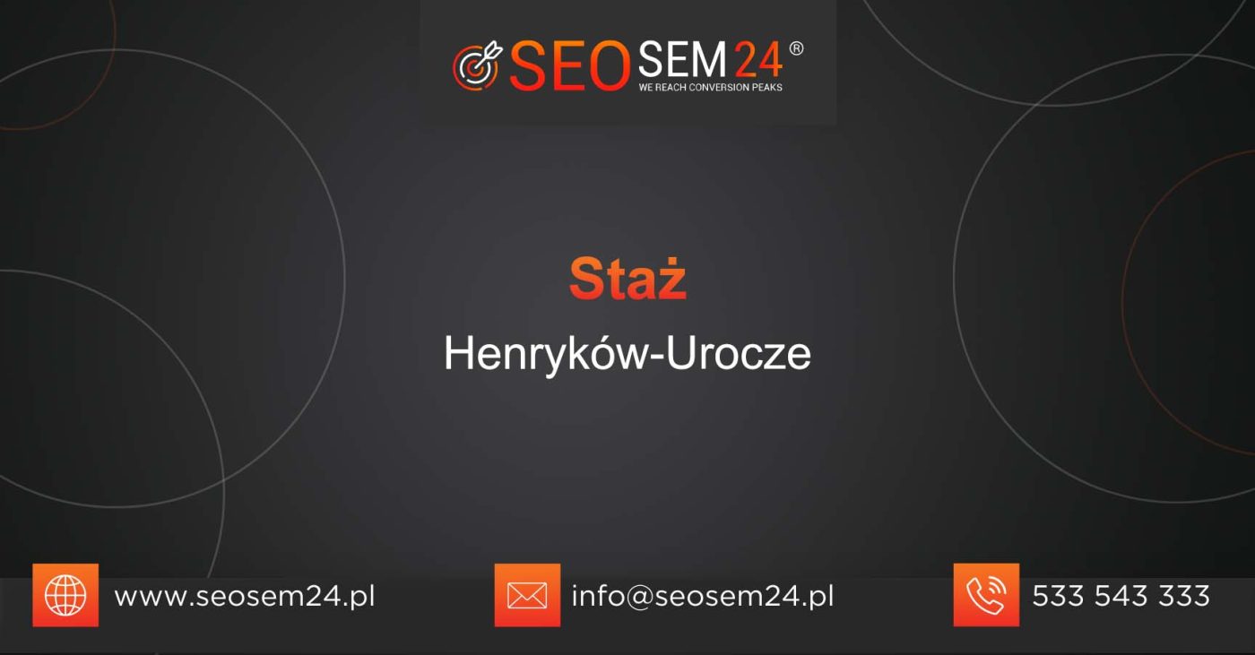 Staż Henryków-Urocze