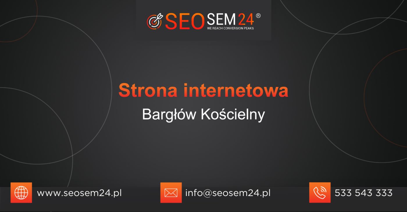 Strona internetowa Bargłów Kościelny