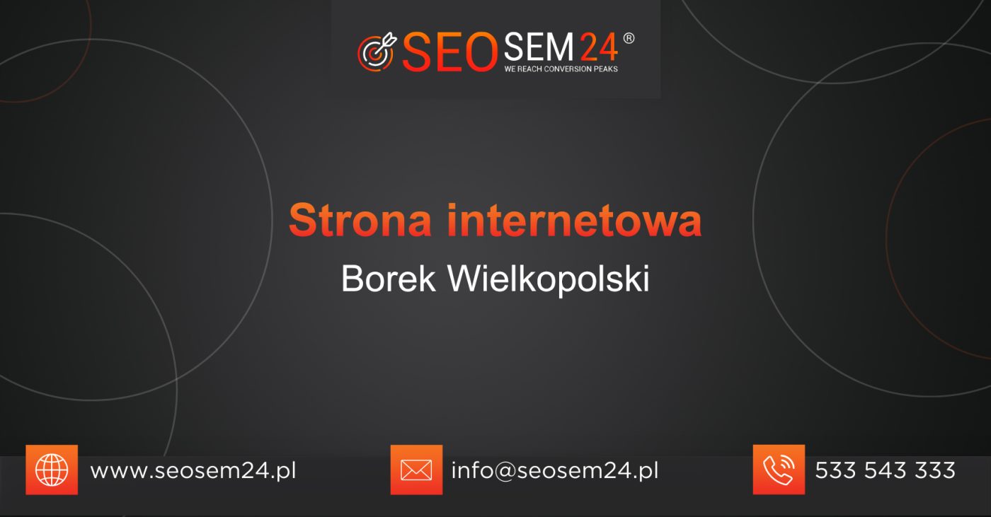 Strona internetowa Borek Wielkopolski