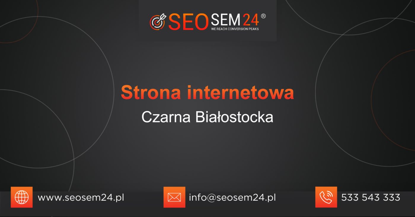 Strona internetowa Czarna Białostocka