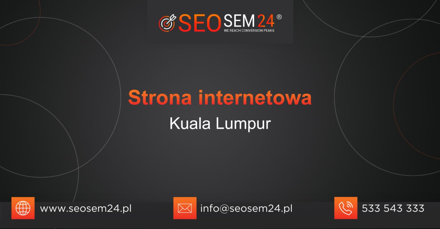 Strona internetowa Kuala Lumpur