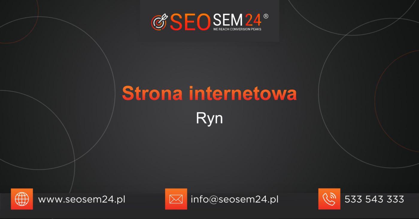 Strona internetowa Ryn