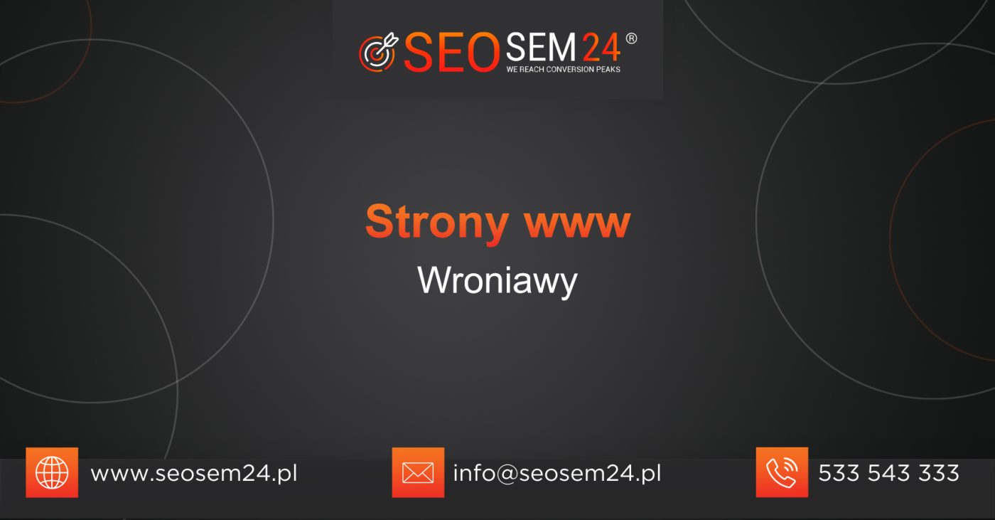 Strony www Wroniawy