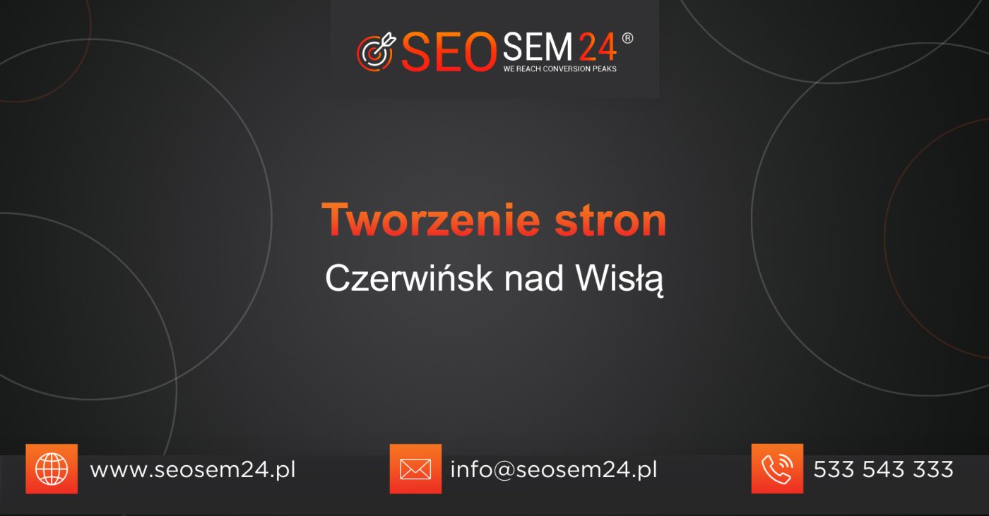 Tworzenie stron Czerwińsk nad Wisłą