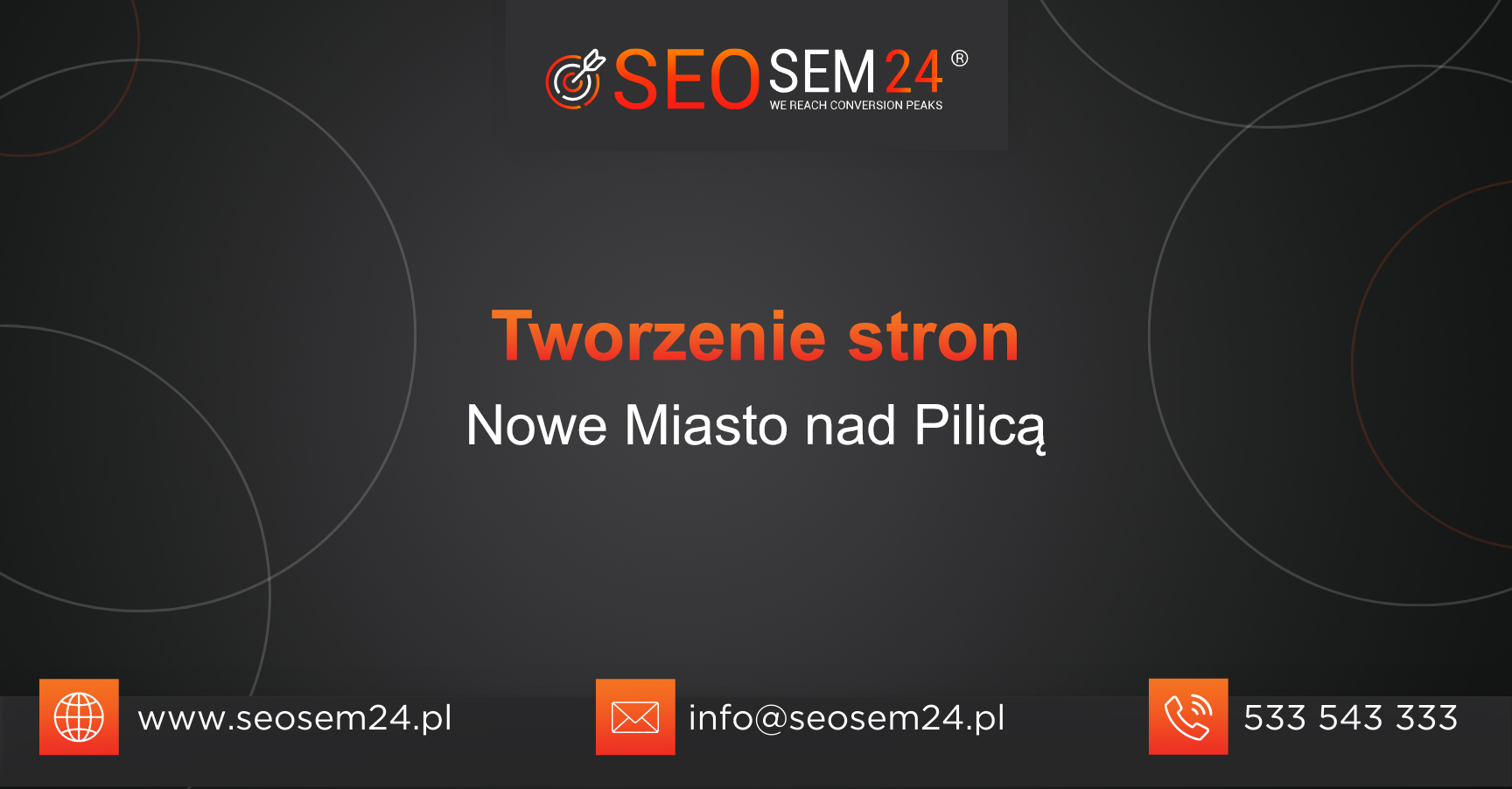 Tworzenie stron Nowe Miasto nad Pilicą