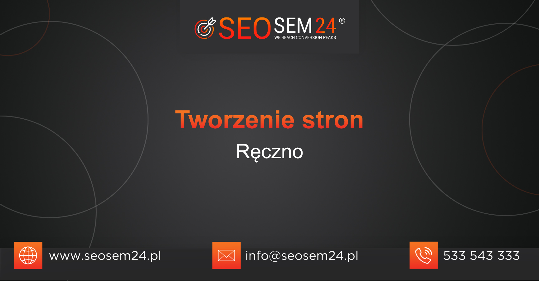 Tworzenie stron Ręczno