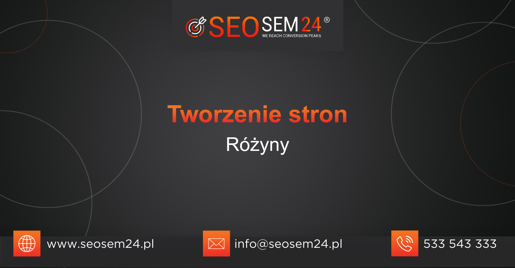 Tworzenie stron Różyny