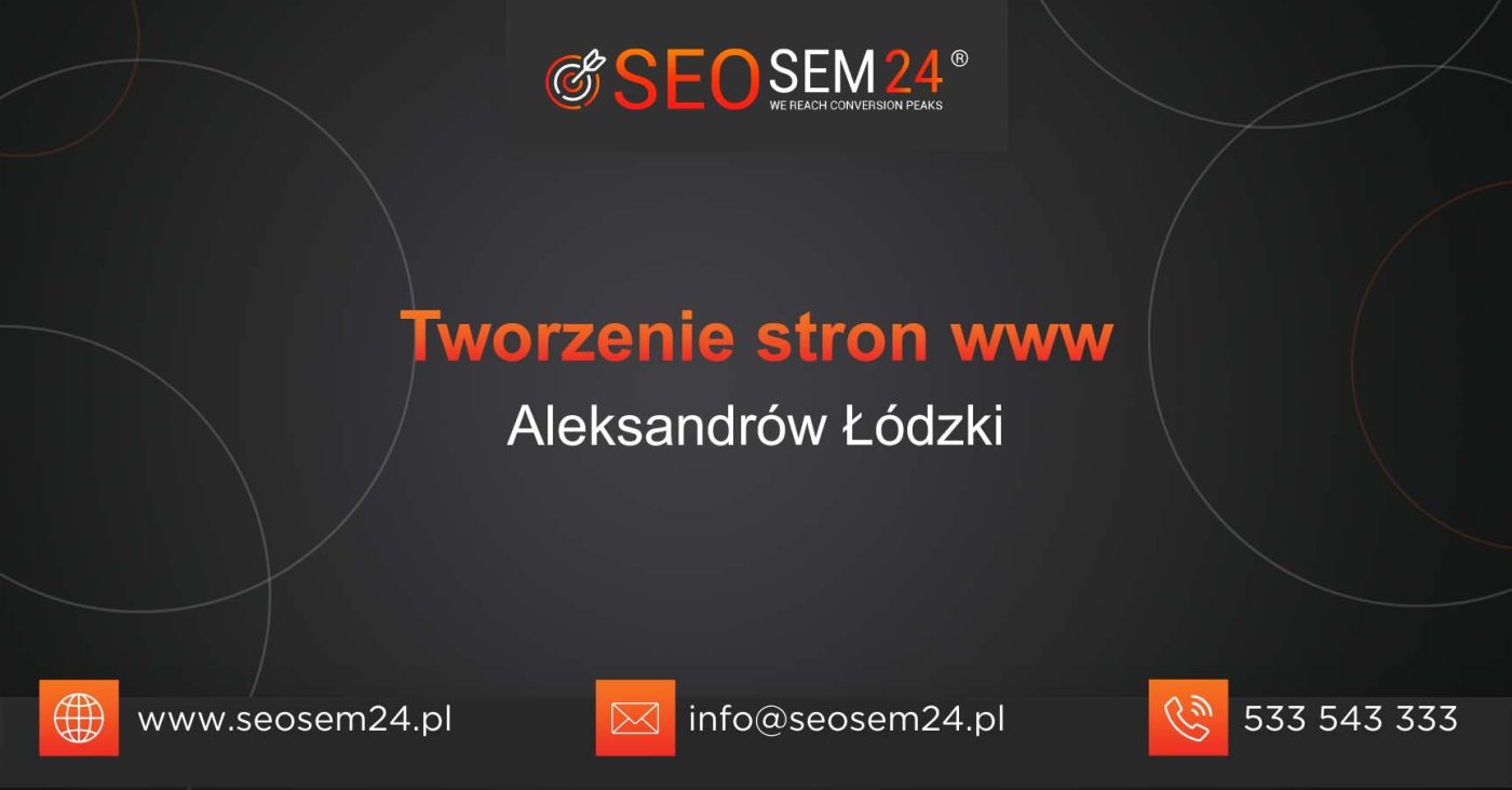 Tworzenie stron www Aleksandrów Łódzki