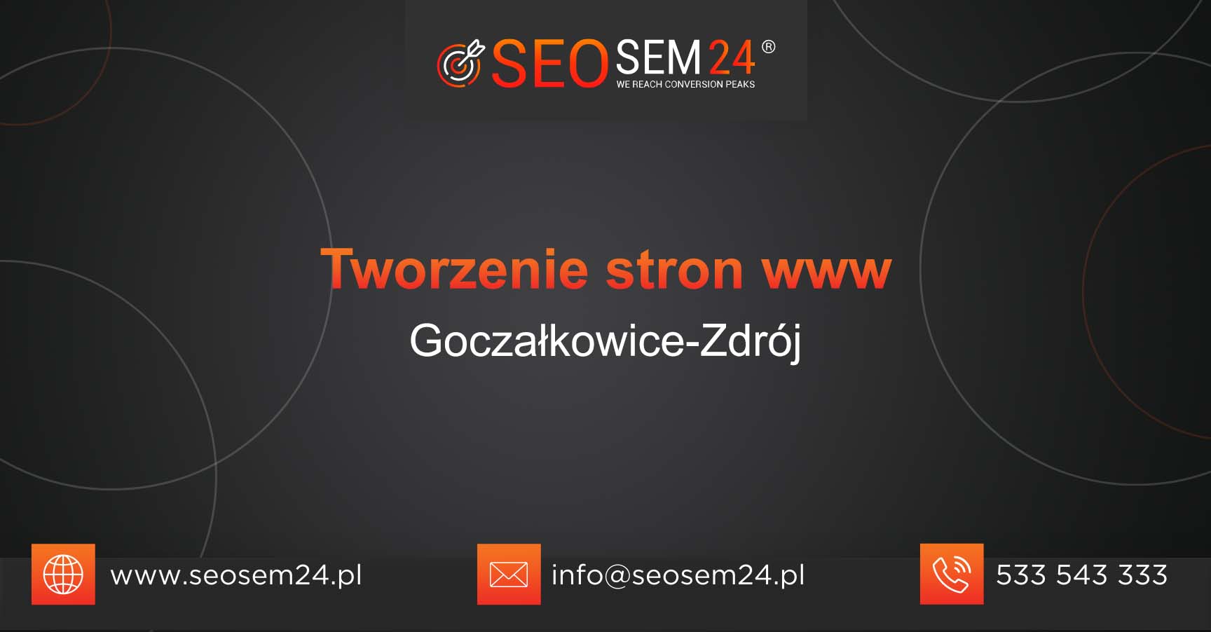 Tworzenie stron www Goczałkowice-Zdrój
