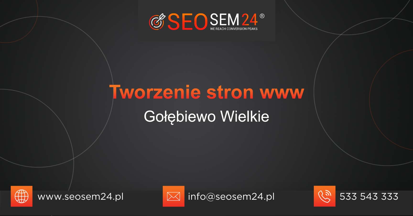 Tworzenie stron www Gołębiewo Wielkie