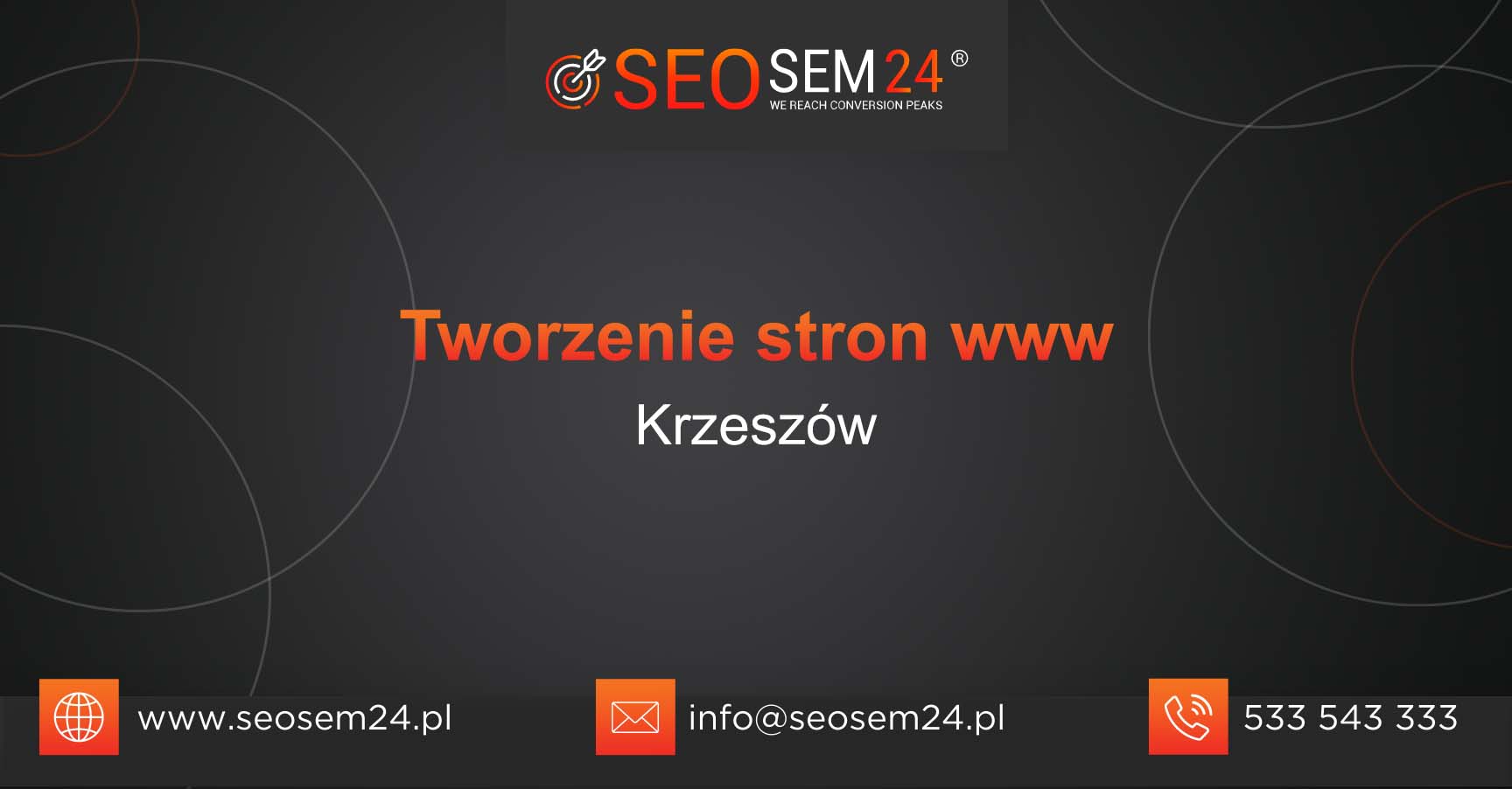Tworzenie stron www Krzeszów