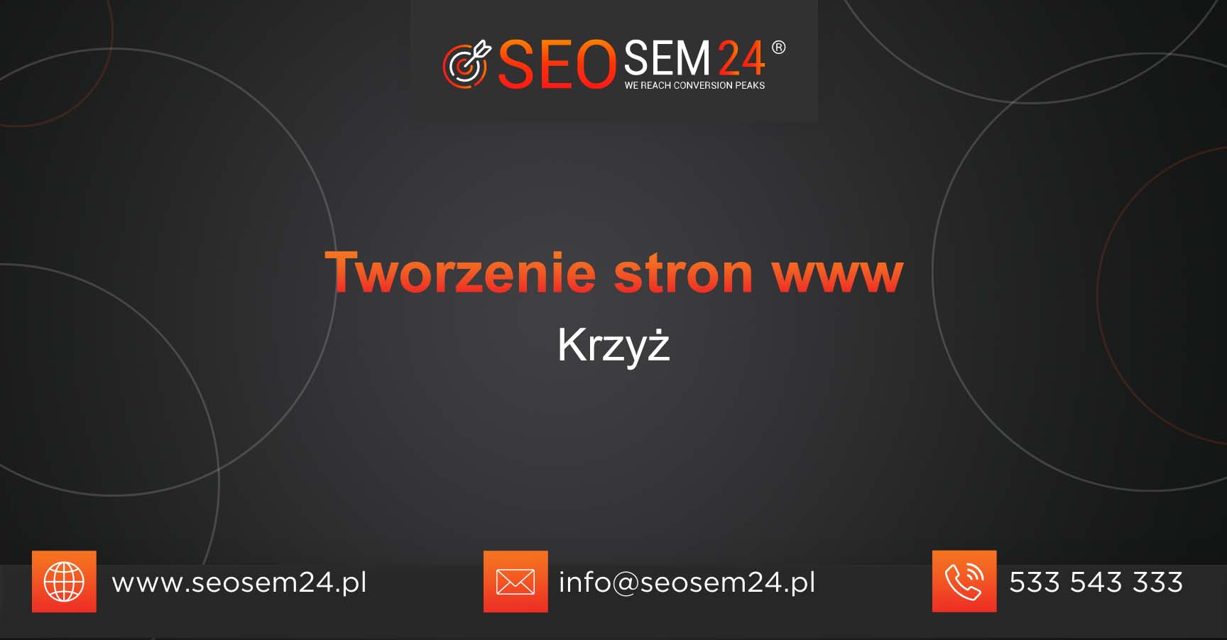 Tworzenie stron www Krzyż