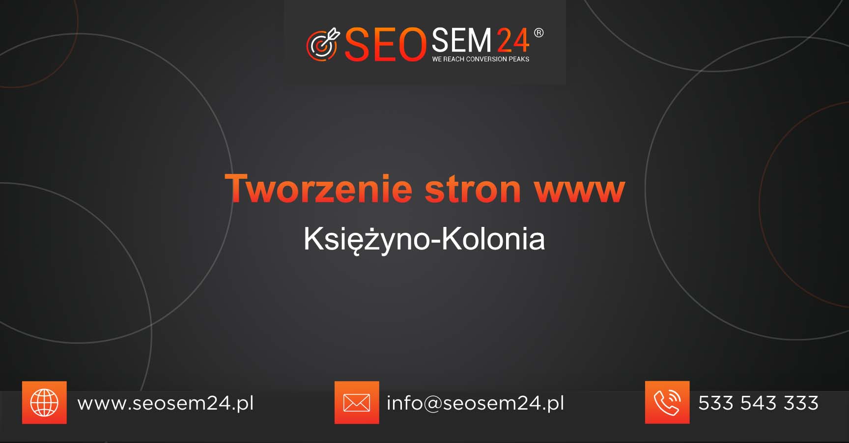 Tworzenie stron www Księżyno-Kolonia