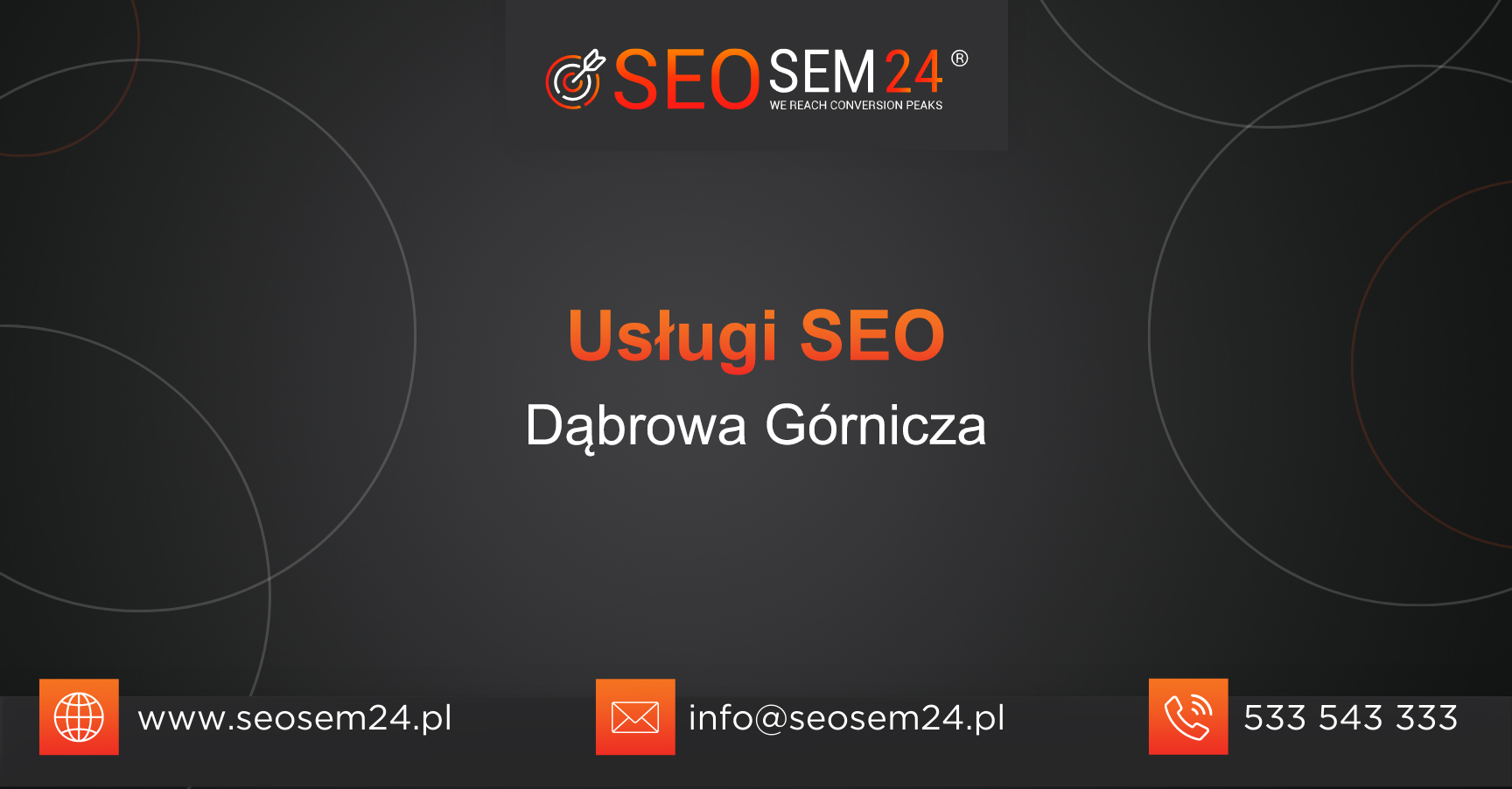 Usługi SEO Dąbrowa Górnicza