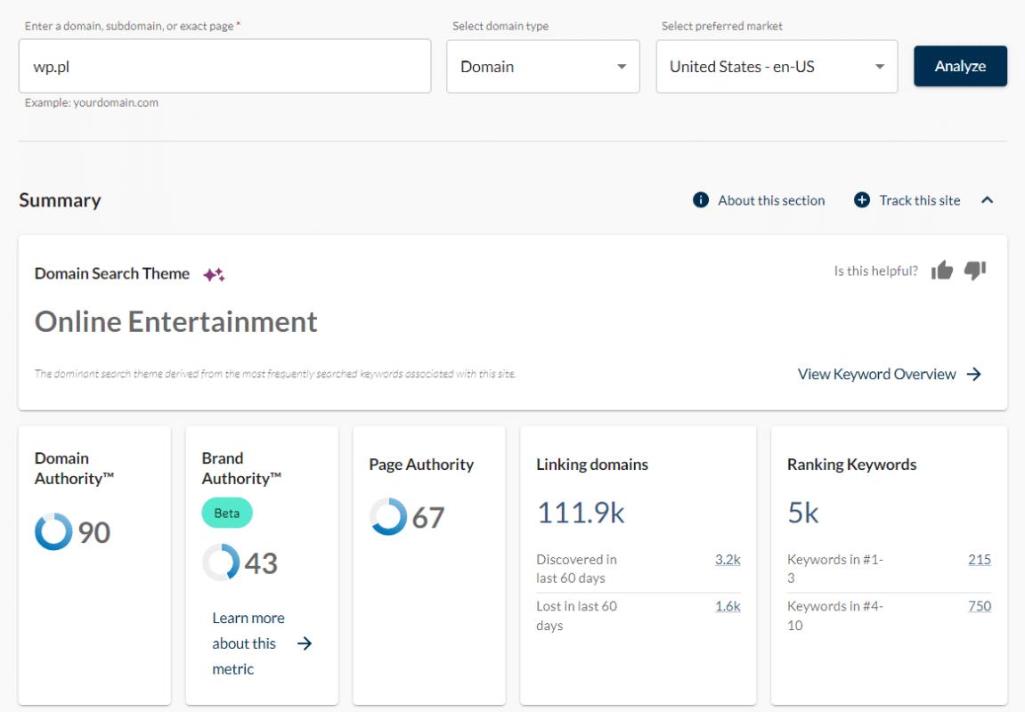 Marketing w Zabierzowie – autorytet domeny