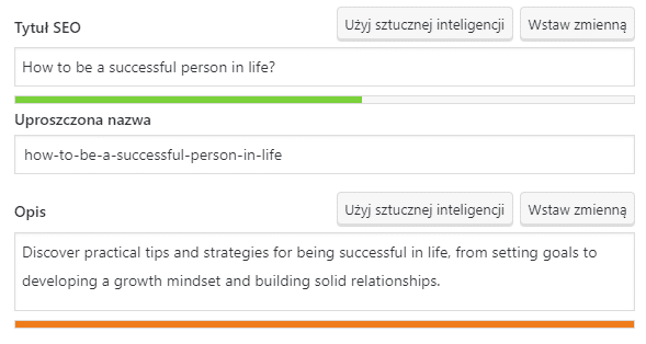 Optymalizacja tytułów SEO w Yoast SEO w Starych Bogaczowicach