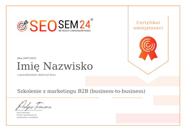 Szkolenie z marketingu B2B (business-to-business) - obrazek 2