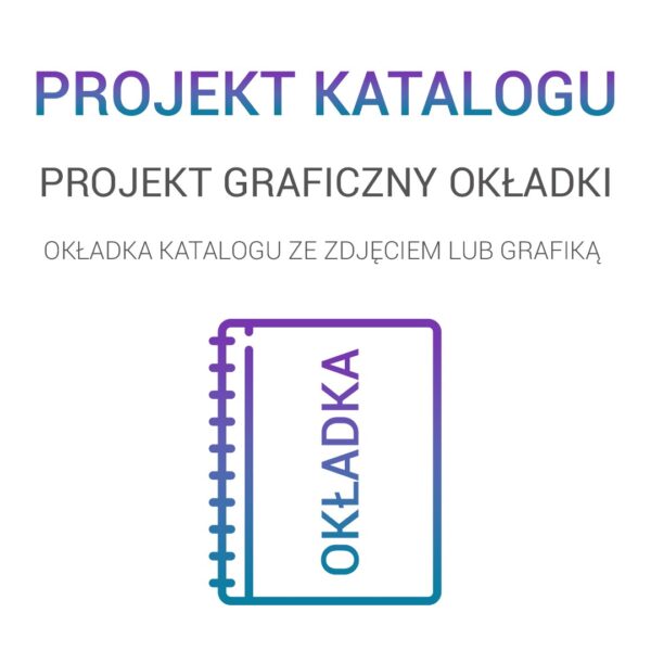 Projekt graficzny okładki katalogu reklamowego