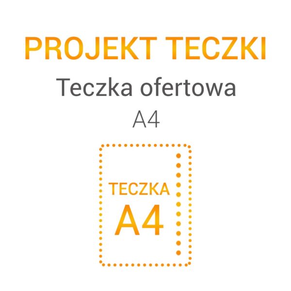 Projekt teczki – teczka A4