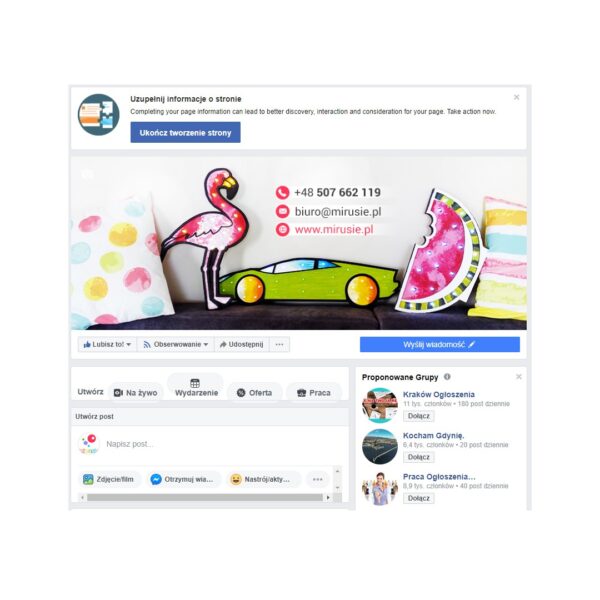 Facebook zdjęcie w tle – profesjonalne - obrazek 6