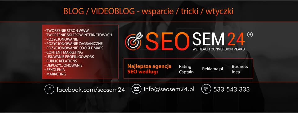 BLOG / VIDEOBLOG - wsparcie / tricki / wtyczki