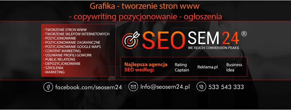 Grafika - tworzenie stron www - copywriting pozycjonowanie - ogłoszenia