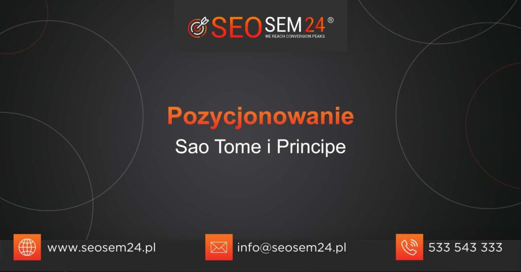 Pozycjonowanie Sao Tome i Principe