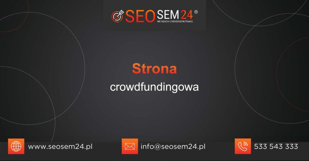 Strona crowdfundingowa