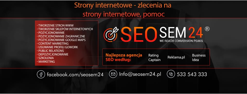 Strony internetowe - zlecenia na strony internetowe, pomoc