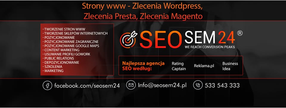 Strony www - Zlecenia Wordpress, Zlecenia Presta, Zlecenia Magento