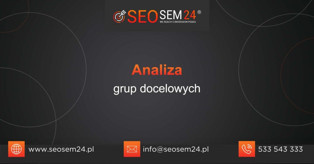 Analiza grup docelowych