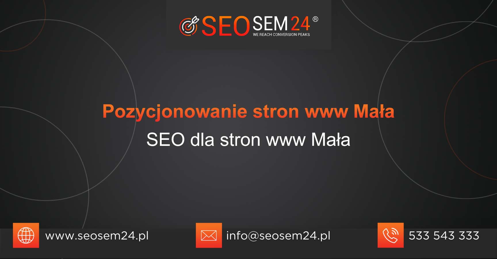 Pozycjonowanie stron www Mała