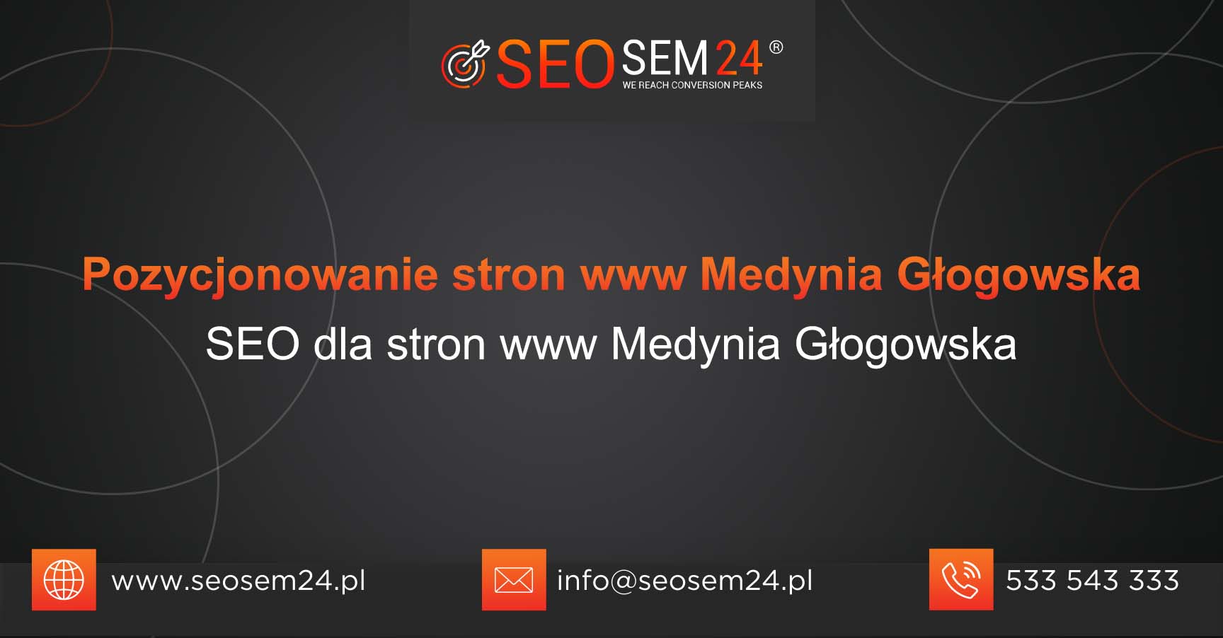 Pozycjonowanie stron www Medynia Głogowska
