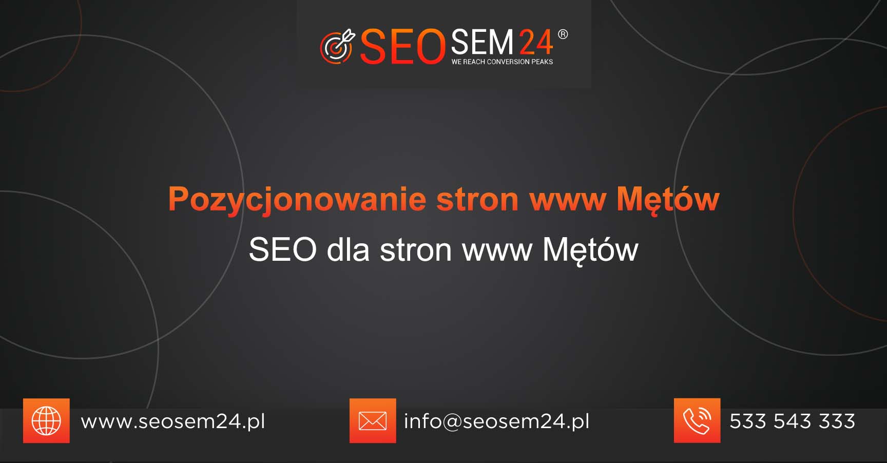 Pozycjonowanie stron www Mętów