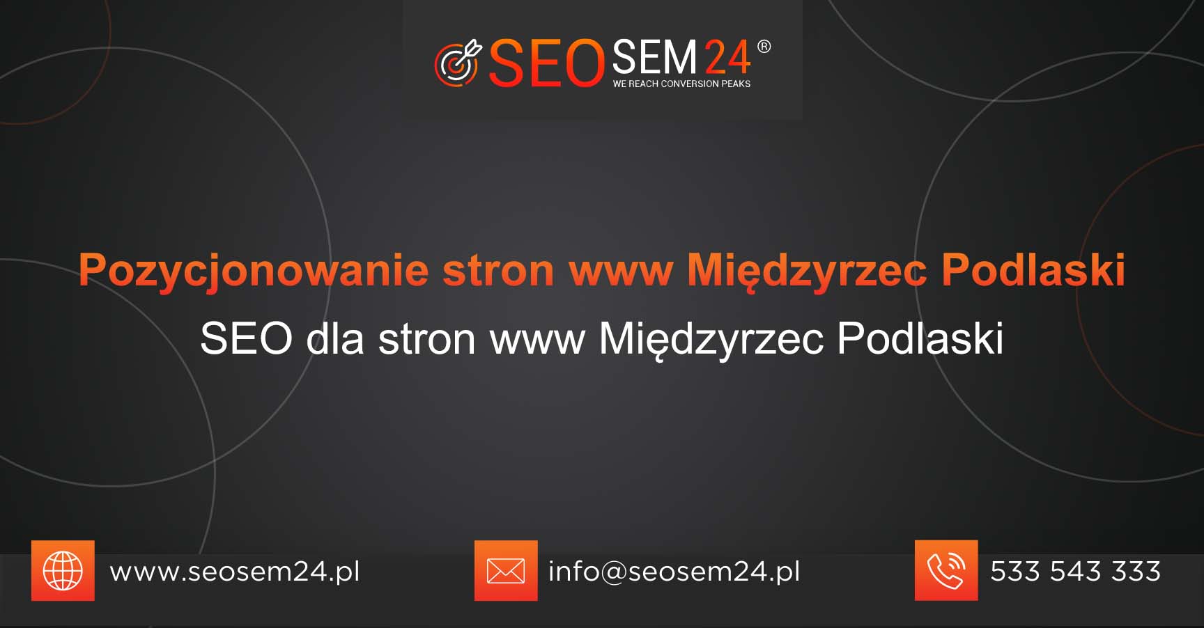 Pozycjonowanie stron www Międzyrzec Podlaski