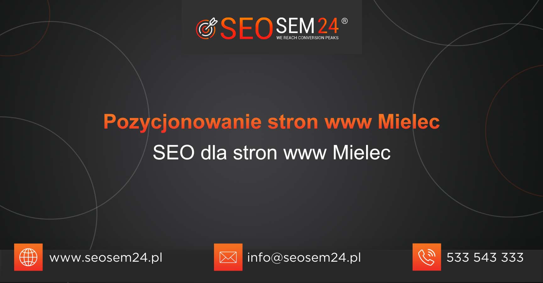 Pozycjonowanie stron www Mielec