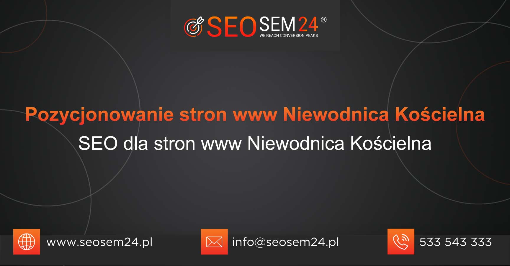 Pozycjonowanie stron www Niewodnica Kościelna