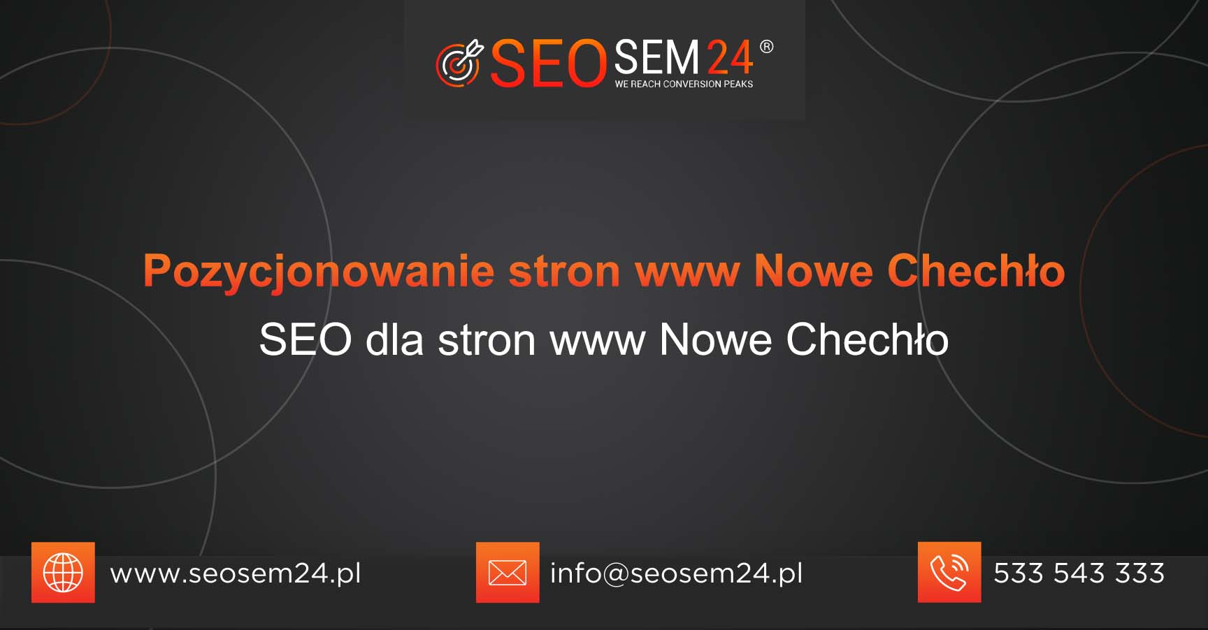Pozycjonowanie stron www Nowe Chechło