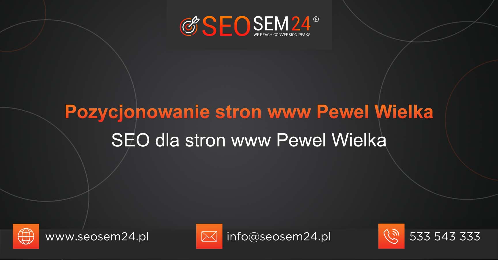 Pozycjonowanie stron www Pewel Wielka