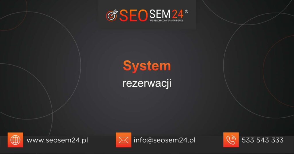 System rezerwacji