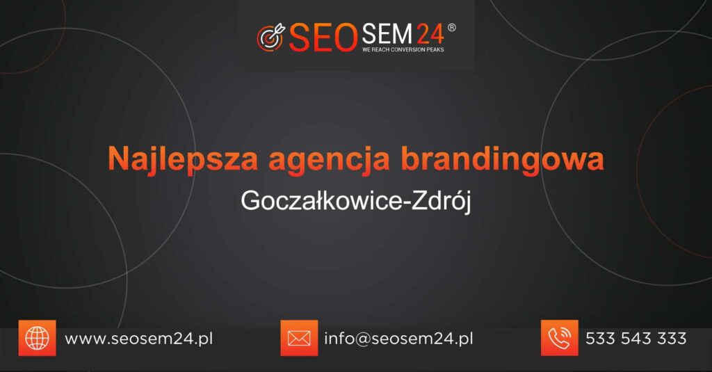 Najlepsza agencja brandingowa w Goczałkowicach-Zdroju