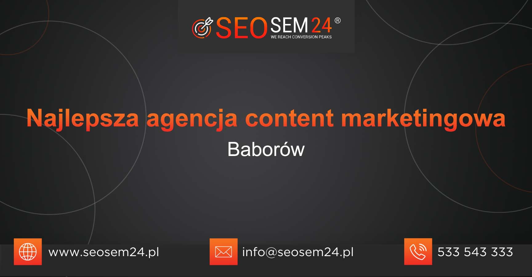 Najlepsza agencja content marketingowa w Baborowie